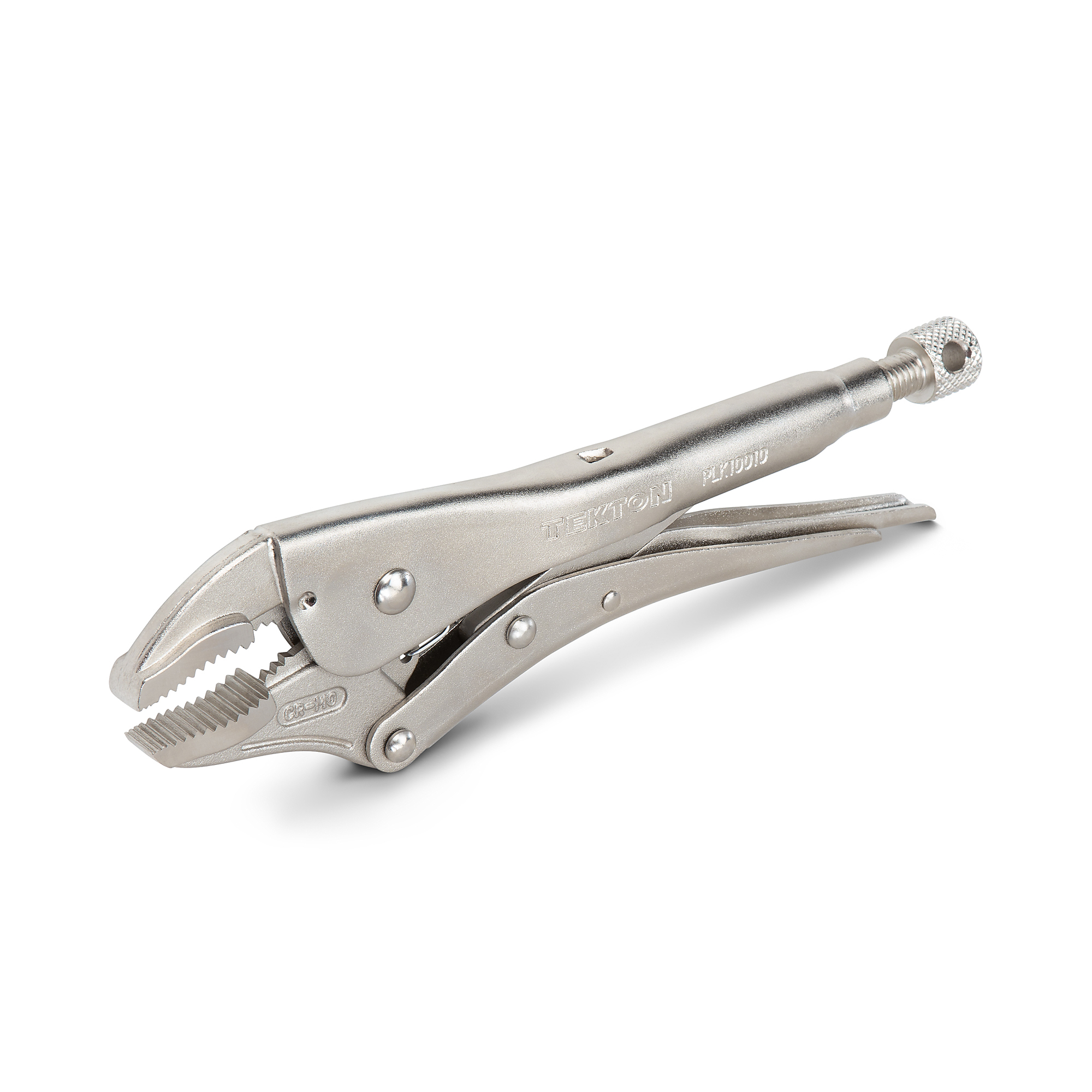 TEKTON 10 Inch Curved Jaw Locking Pliers | PLK10010